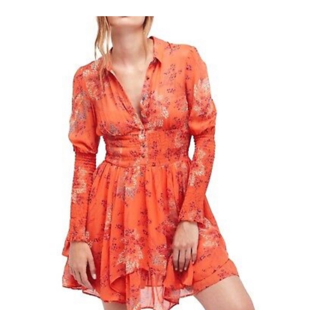 Free People fake pretend Babydoll Dress